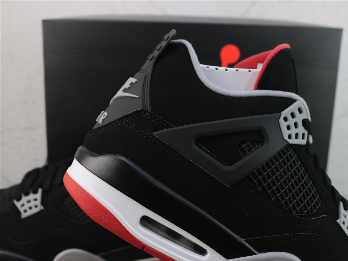 GX Batch Air Jordan 4 Retro Bred 308497-060